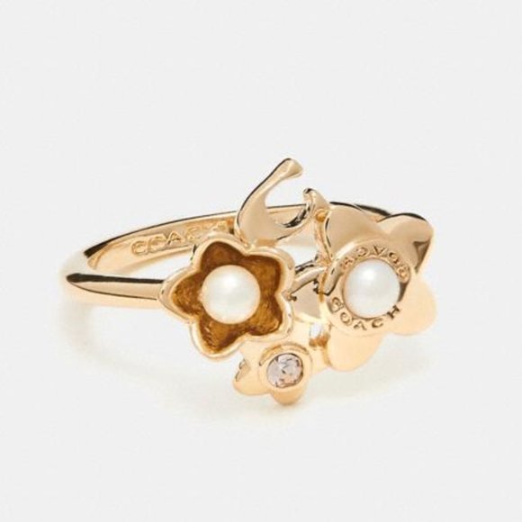 Coach flower ring - Picture 1 of 1